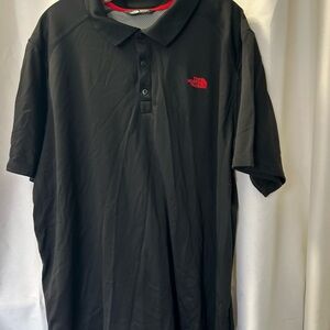 The North Face Men's Black Polo Shirt